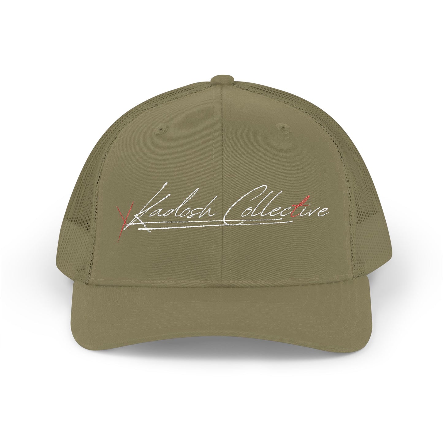 Kadosh Collective logo Trucker Hat | Embroidered Snapback