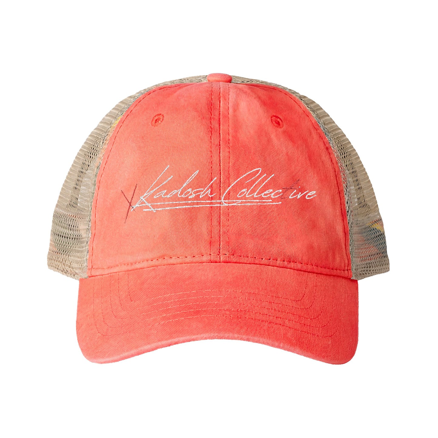Kadosh Collective Women's Washed Mesh-Back Cap