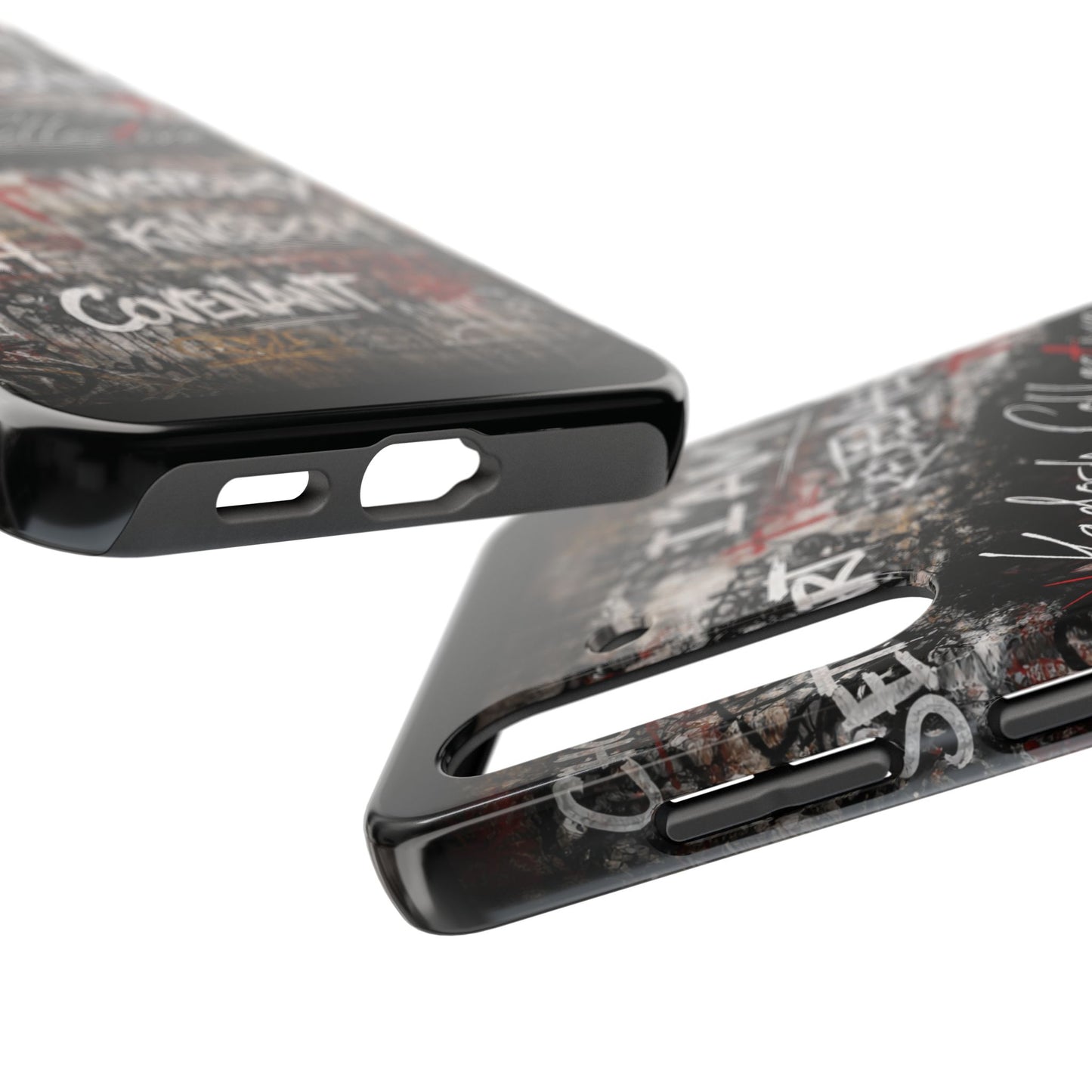 Kadosh Collective Faith Graffiti Phone Case | Christian Words Cross, Covenant, Kingdom, Victory