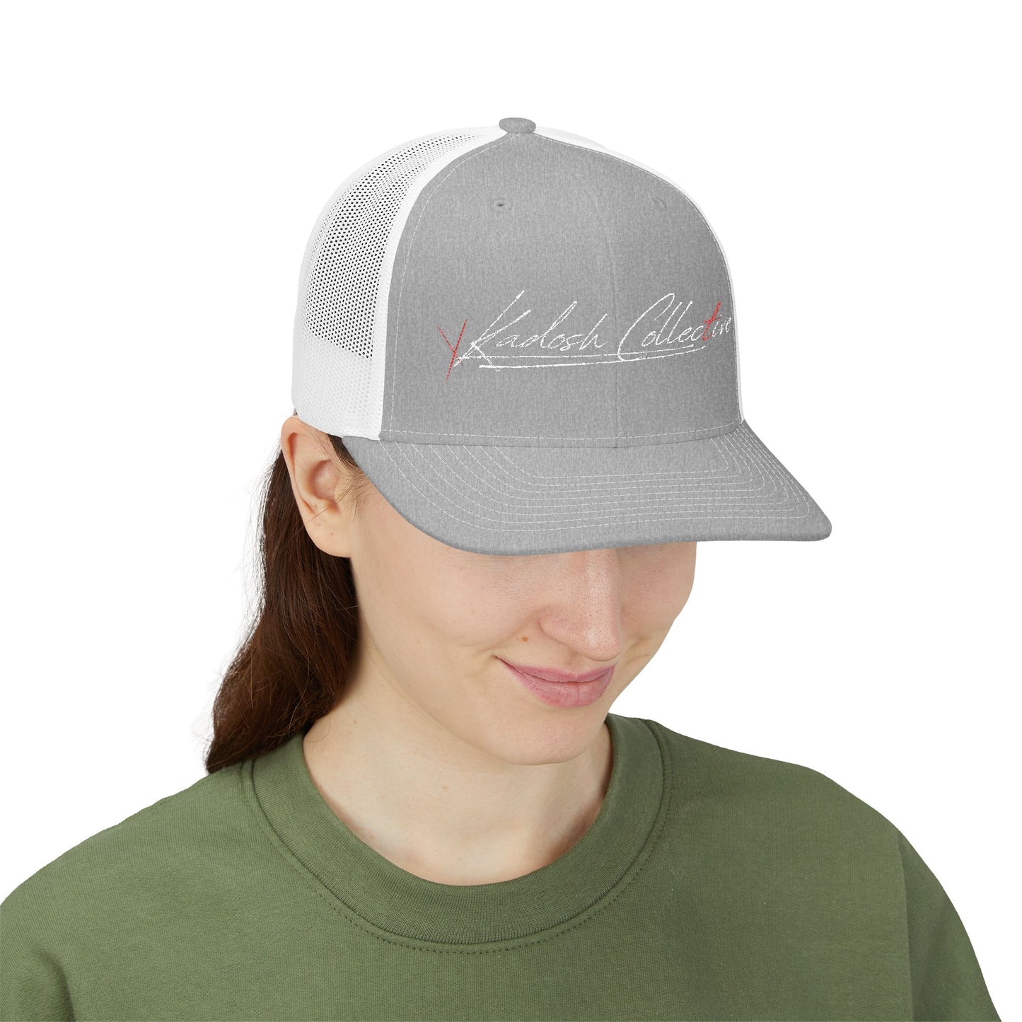 Kadosh Collective logo Trucker Hat | Embroidered Snapback