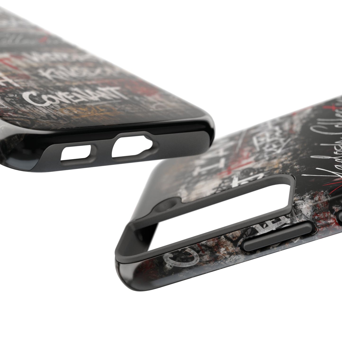 Kadosh Collective Faith Graffiti Phone Case | Christian Words Cross, Covenant, Kingdom, Victory