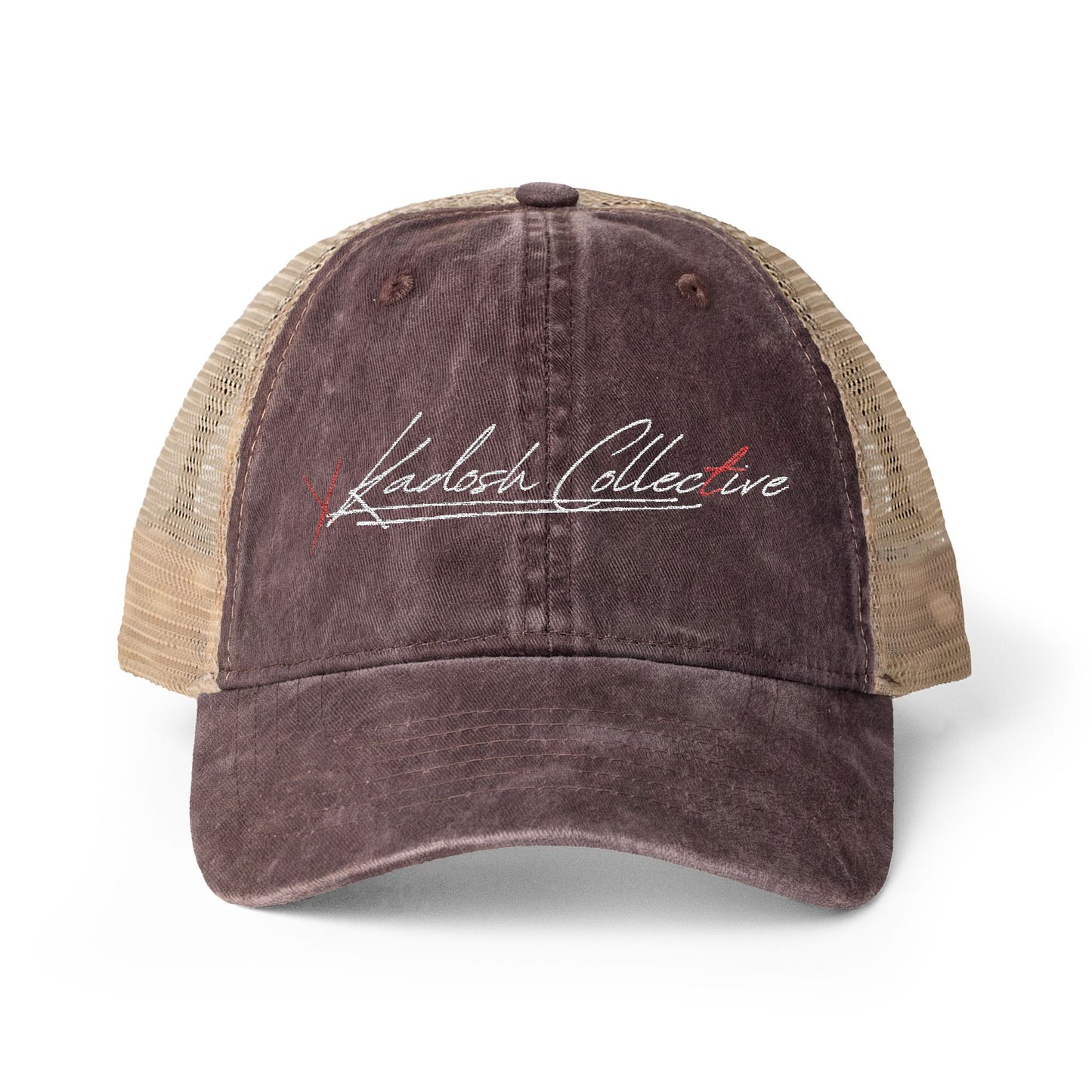 Kadosh Collective Women's Washed Mesh-Back Cap