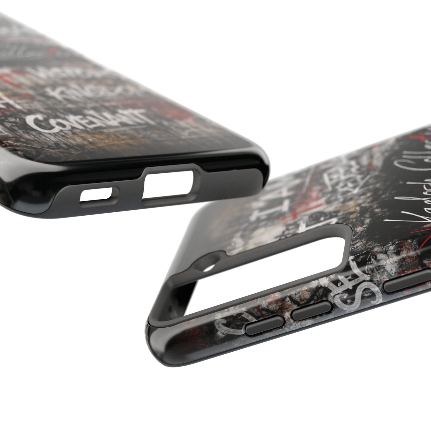 Kadosh Collective Faith Graffiti Phone Case | Christian Words Cross, Covenant, Kingdom, Victory