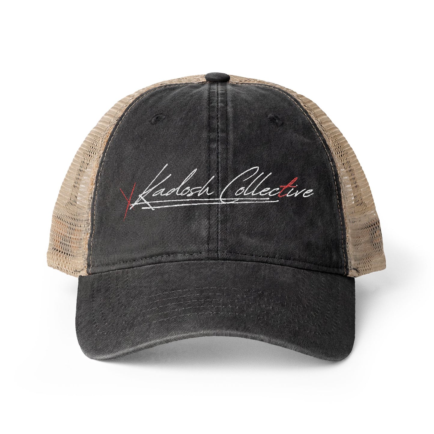Kadosh Collective Women's Washed Mesh-Back Cap