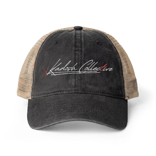 Kadosh Collective Women's Washed Mesh-Back Cap
