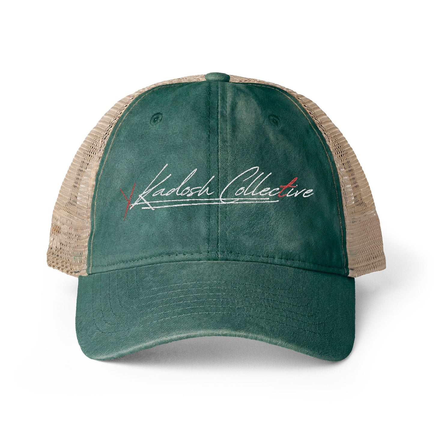 Kadosh Collective Women's Washed Mesh-Back Cap