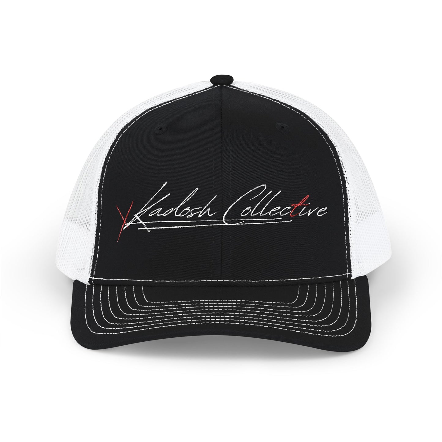 Kadosh Collective logo Trucker Hat | Embroidered Snapback