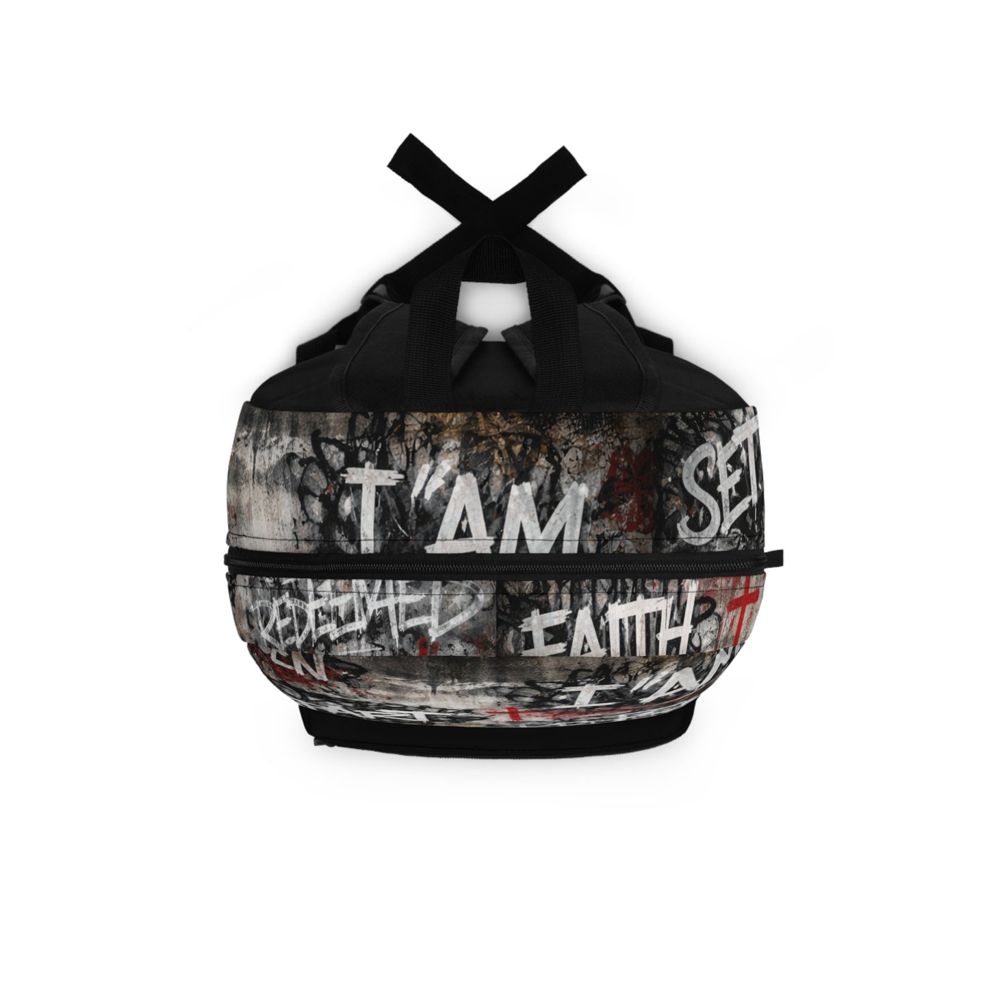 Kadosh Collective Graffiti Faith Words Backpack | Urban Christian Street Art
