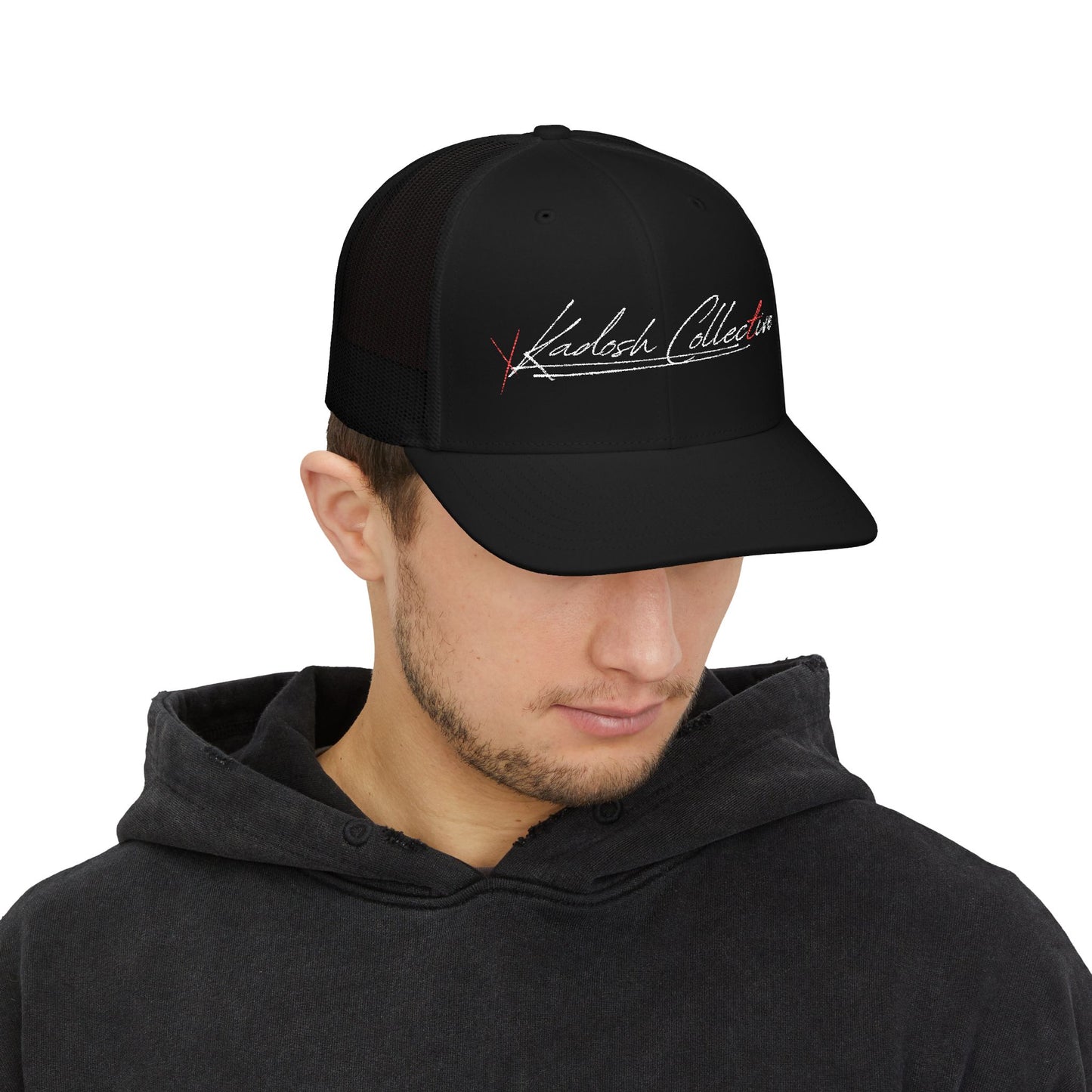 Kadosh Collective logo Trucker Hat | Embroidered Snapback