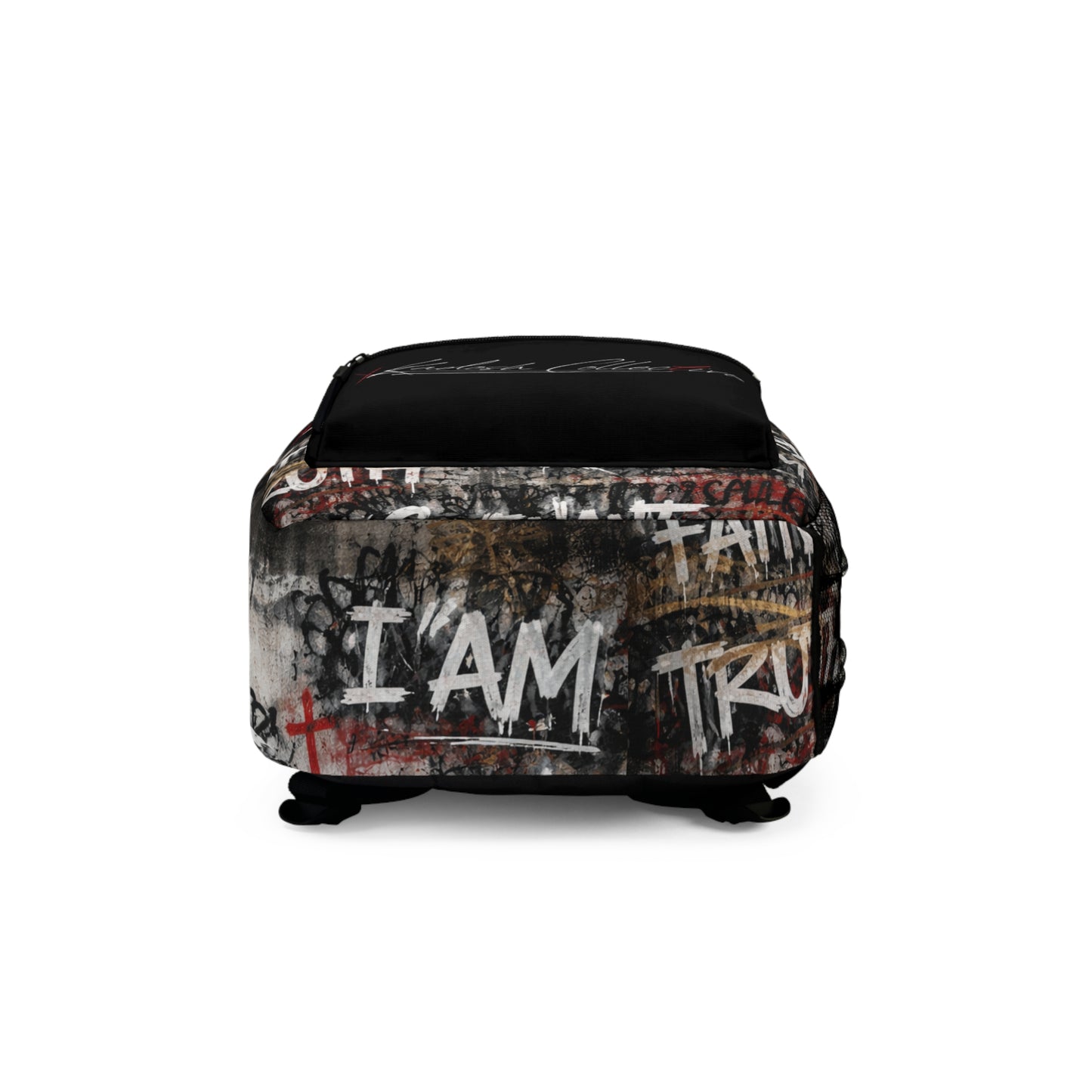 Kadosh Collective Graffiti Faith Words Backpack | Urban Christian Street Art
