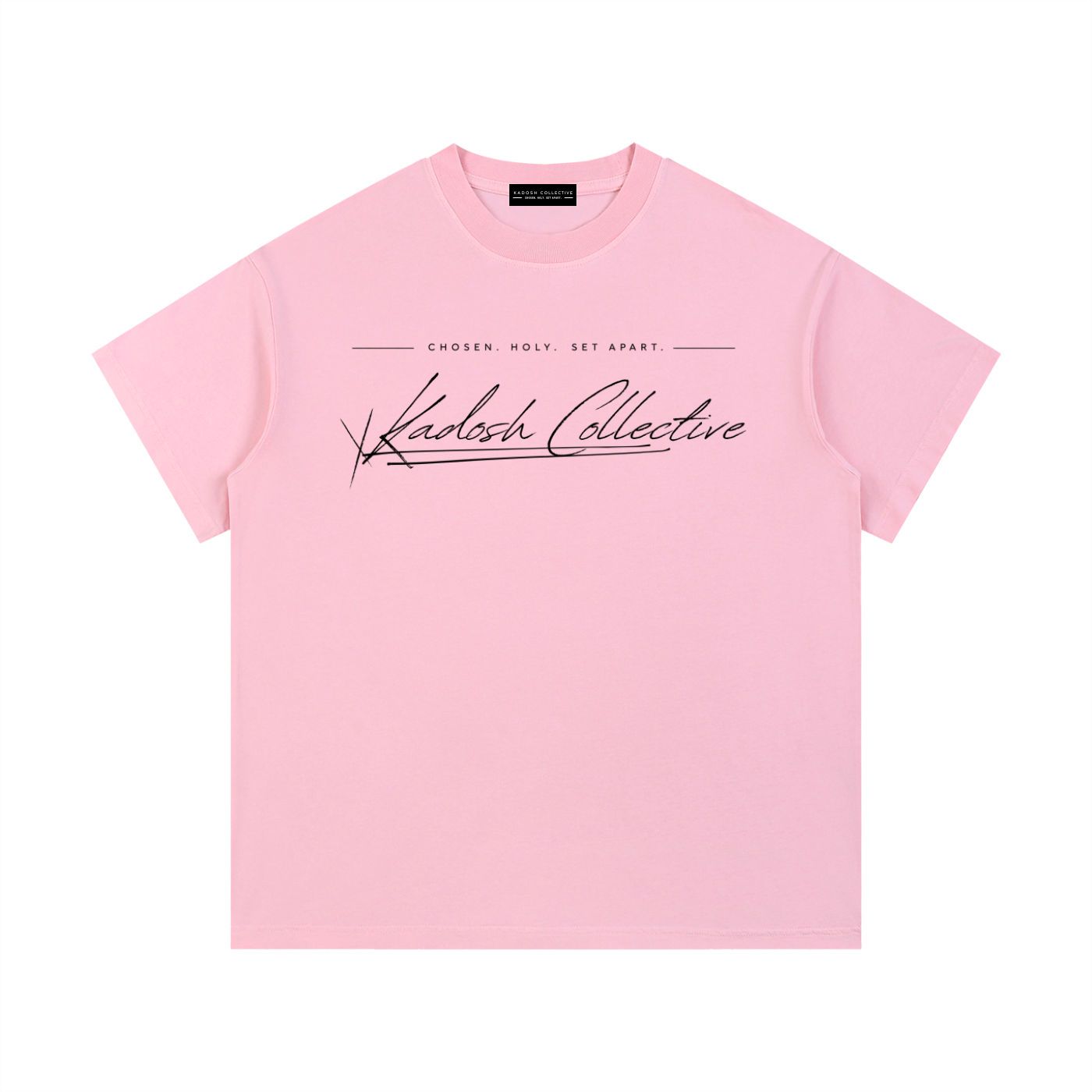 KC logo Vintage Wash Cotton T-Shirt